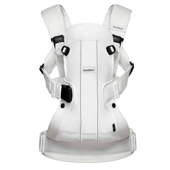 BABYBJORN Porte bebe We Air Mesh Blanc Cdiscount Puericulture Eveil bebe