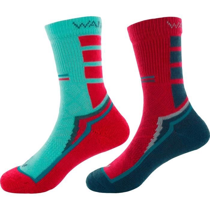 WANABEE Chaussettes TREK 200 JR X2 - Enfant fille