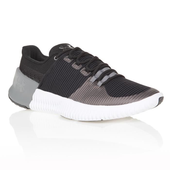 UNDER ARMOUR Chaussures multisport Ultimate speed - Homme - Noir/Marron