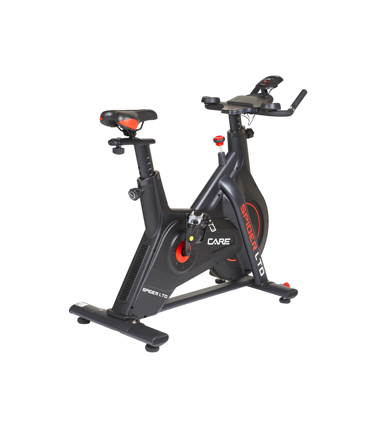 Vélo de biking connecté - Spider LTD - CARE FITNESS - Magnétique - 7 kg - LCD - 120 kg