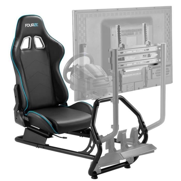 Siège réglable pour simulateur de course Gear4u Cockpit pour volant gaming Cdiscount