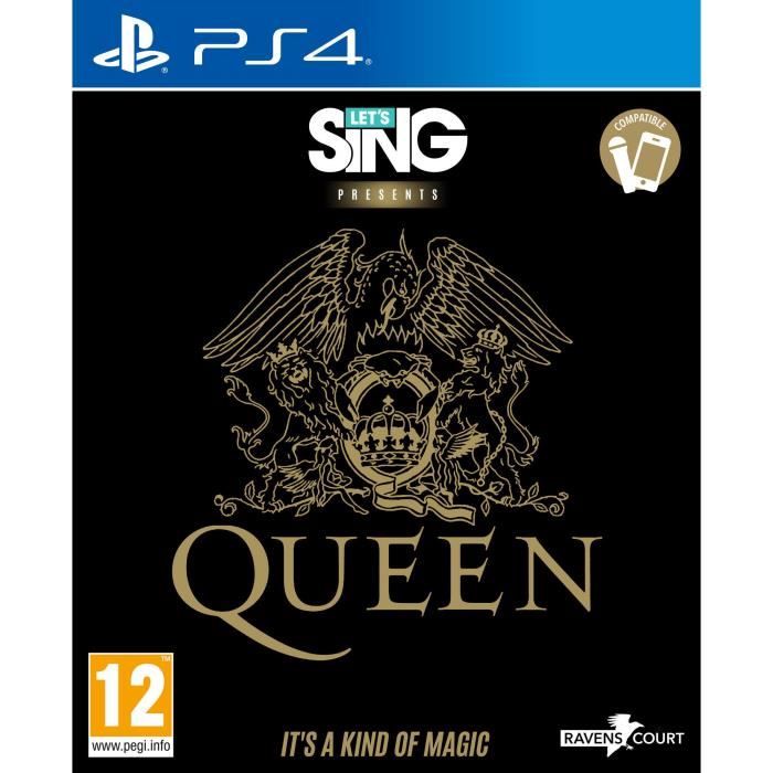 Jeu PS4 - Ravenscourt - Lets Sing Queen - Karaoké musical - En boîte - 1-4  joueurs - Cdiscount Jeux vidéo