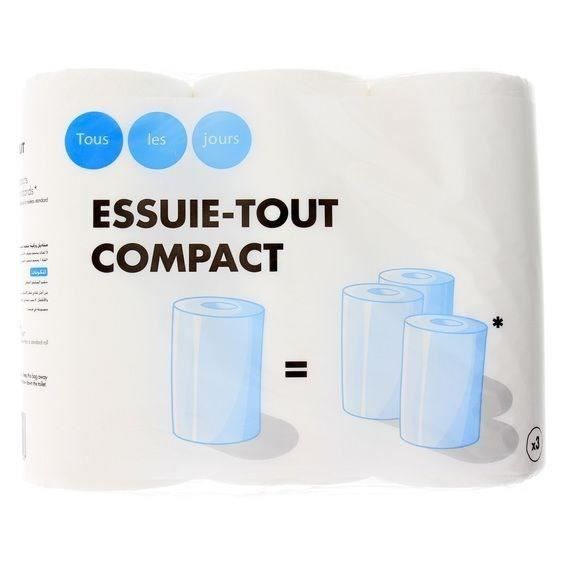 Tous Les Jours 3 Rouleaux D Essuie Tout