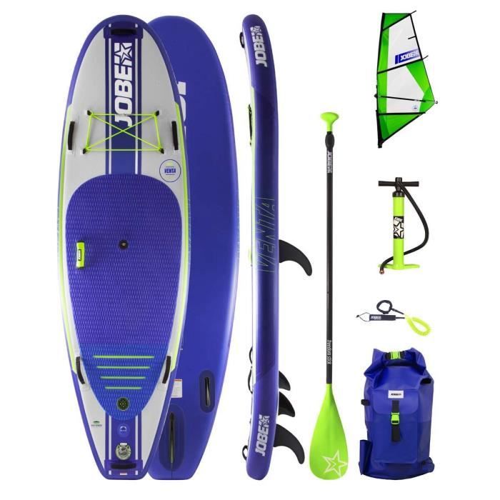 JOBE Pack Stand Up Paddle gonflable Aero Venta 9.6 + Voile Aero Venta 3,5 m2