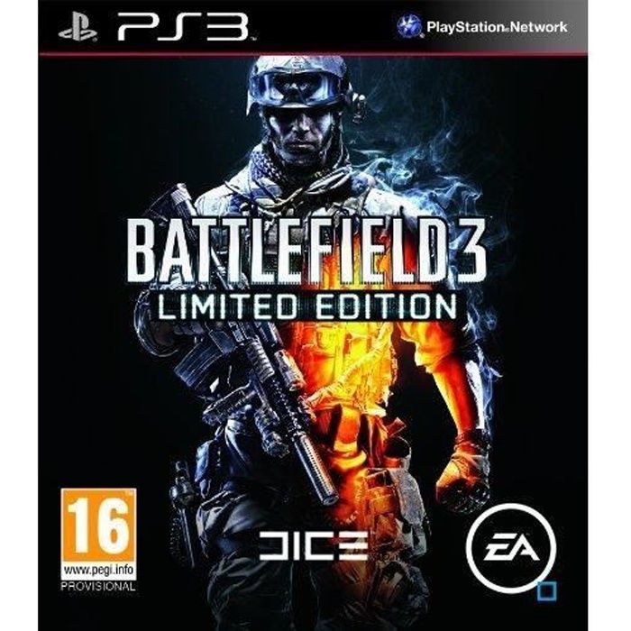 BATTLEFIELD 3 EDITION LIMITÉE / Jeu console PS3