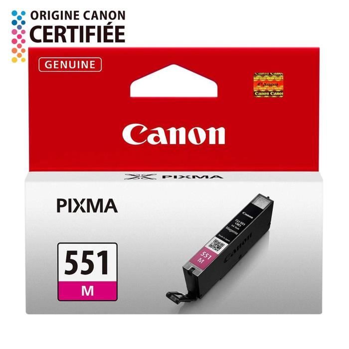 CANON Cartouche dencre CLI-551M Magenta