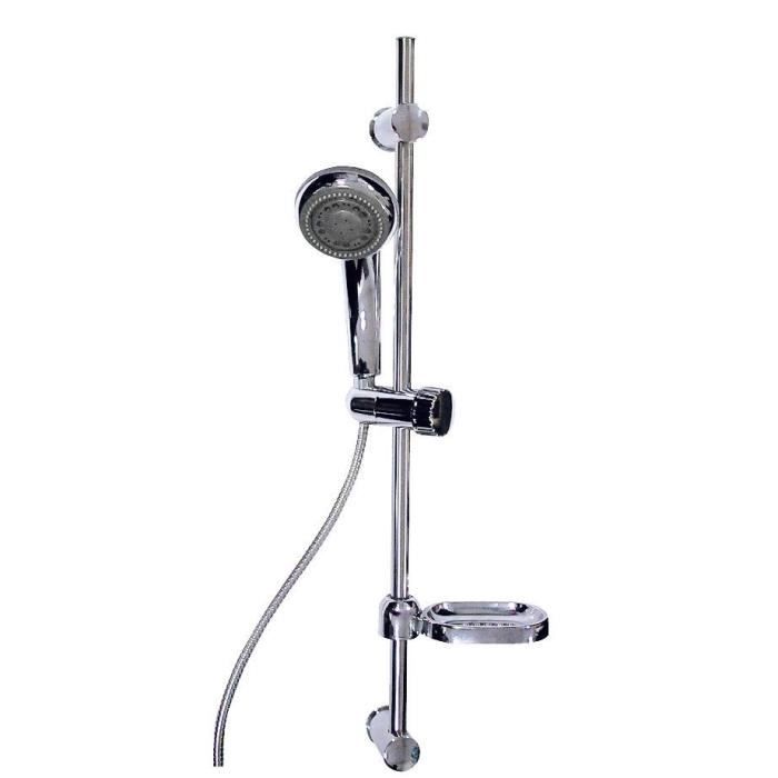 WIRQUIN Kit barre douche Rénovation 4 jets