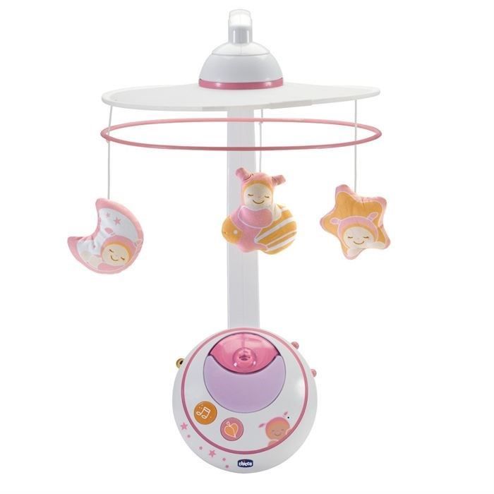 Chicco Mobile Double Projection Rose First Dreams Cdiscount Puericulture Eveil Bebe