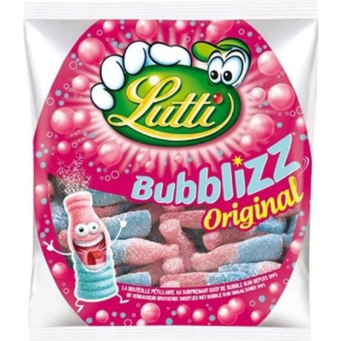 Bubblizz Original 250g Confiseries gélifiées aromatisées 250 g Lutti