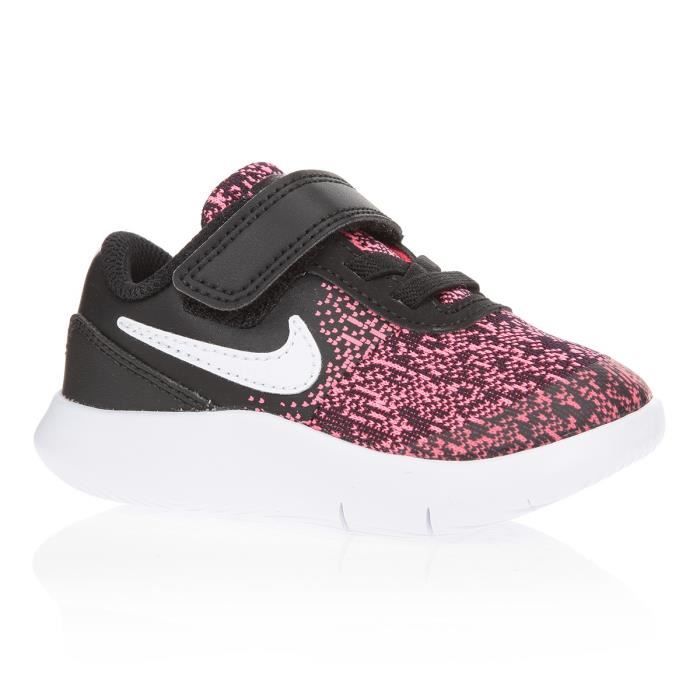 NIKE Baskets Flex Contact Chaussures Bebe Fille Noir et rose Cdiscount Chaussures