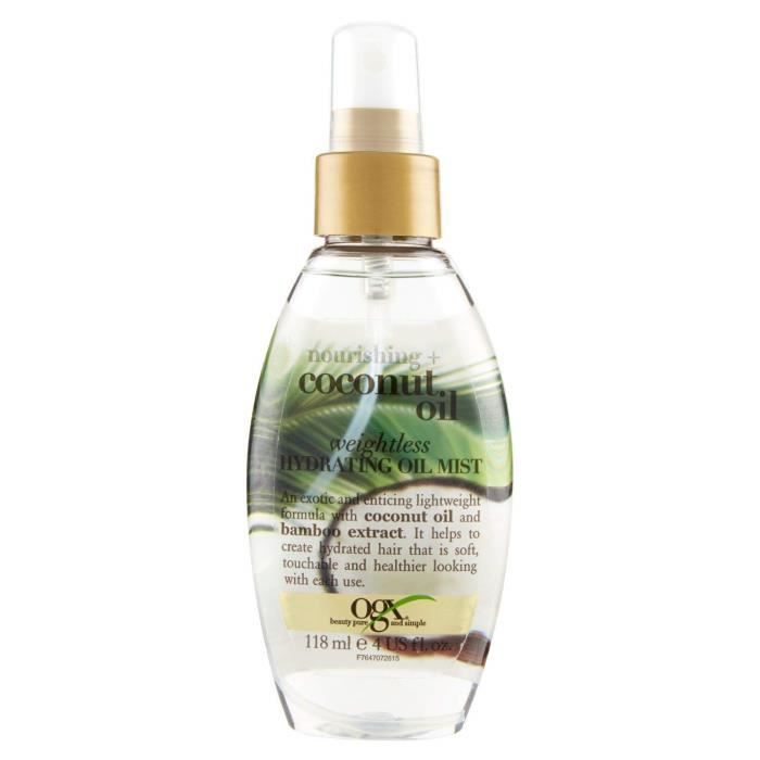 Organix Brume Huile Lait De Coco 118 Ml Achat Vente Lotion