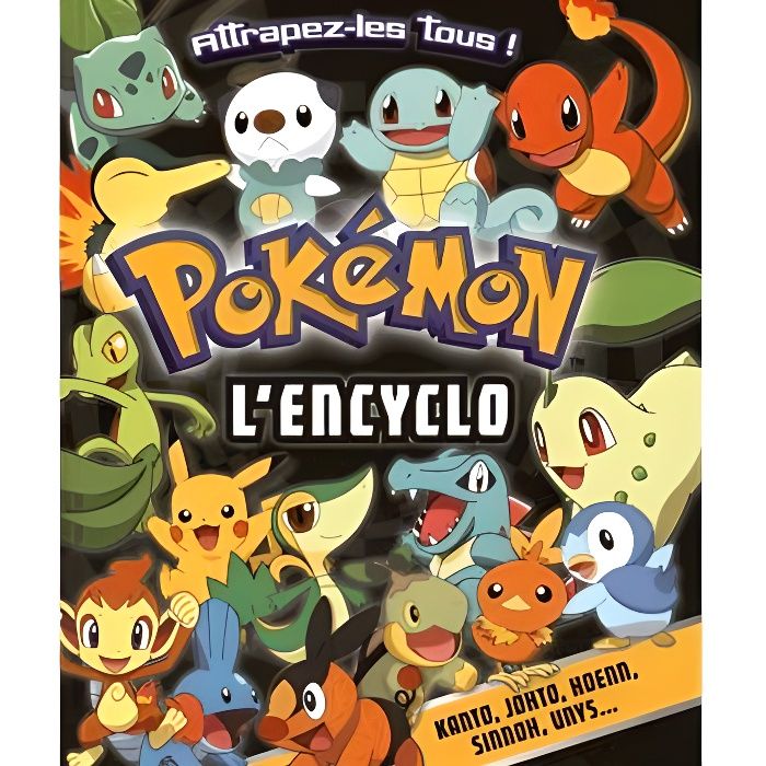 Pokémon, l'encyclo - Cdiscount Librairie