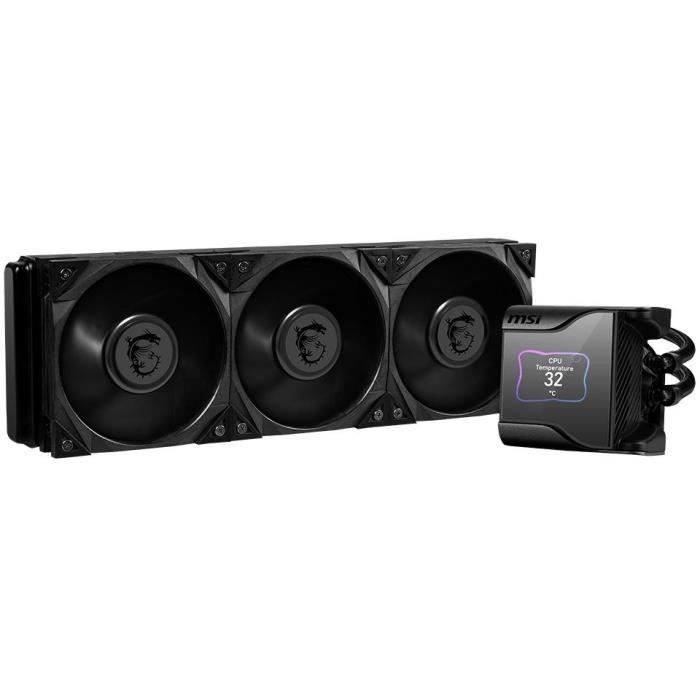 MSI - MEG CORELIQUID S360 - Ventilateur PC - 120mm - Noir