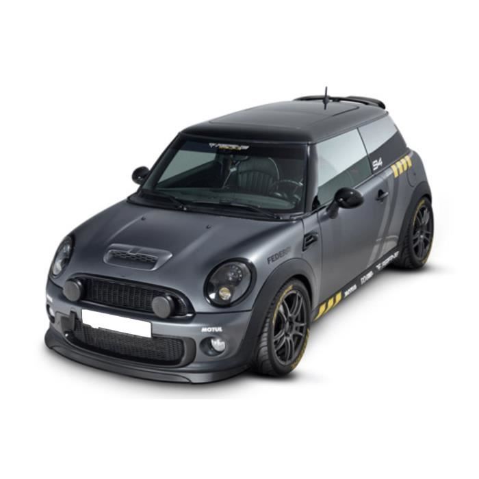 Rajout de pare-choc avant noir brillant adaptable sur Mini Cooper R55 / R56 / R57 / R58 / R59/ R60 / R61 06-16