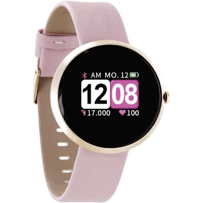 Montre connectée X-WATCH Siona Color Fit 54036 rose 1 pc(s) - CARDIOFREQUENCEMETRE - ACCESSOIRE - PIECE DETACHEE