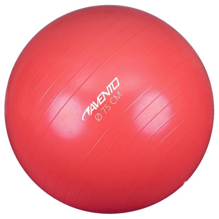 Ballon de fitness Balle de gymnastique - Ballon d'exercice Diamètre 75 cm Rose Super *818972