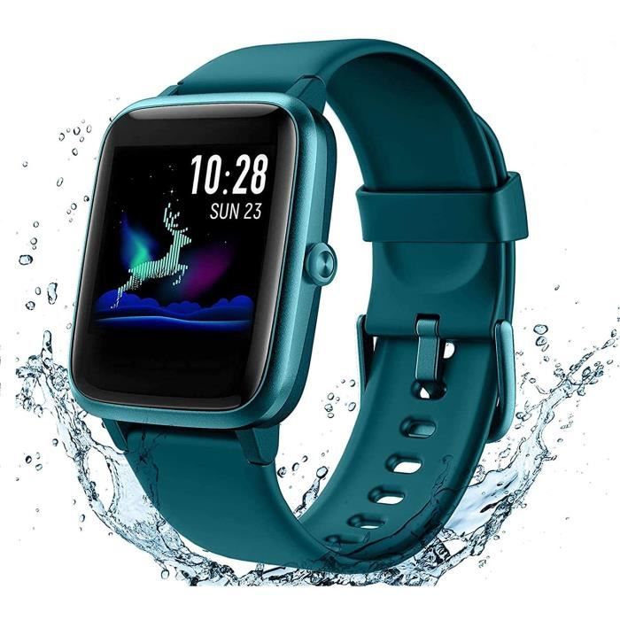 Arbily Montre Connectée Smartwatch pour Femmes Hommes Tracker d' Activité Bracelet Connecté IP68 Étanche Sport Fitness Podomètre585