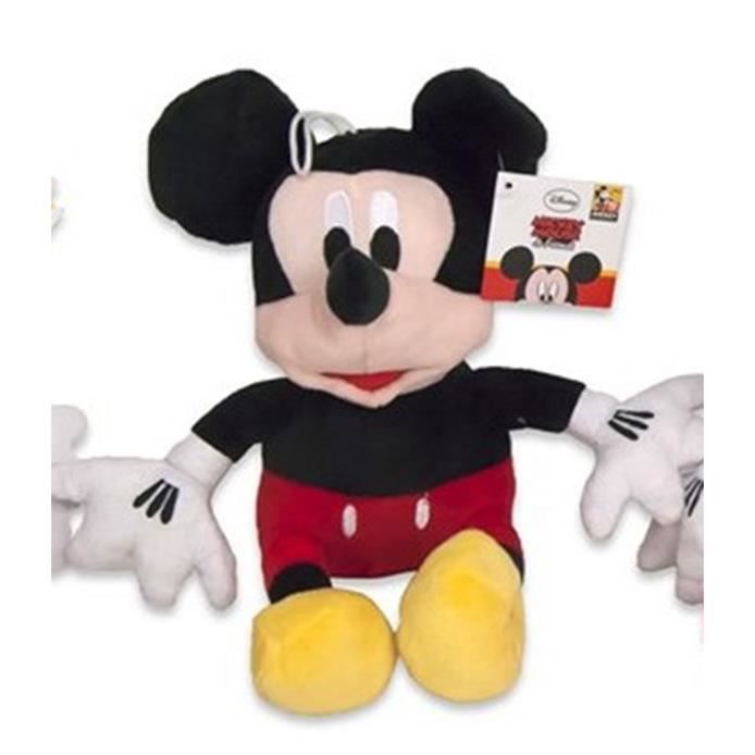 Disney - Peluche Mickey assis - 20 cm