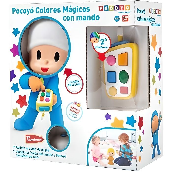 Pocoyo - Peluche Colores Mágicos con Mando