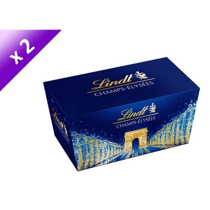 LINDT Lot de 2 Ballotins Champs-Elysées Assorti - 219 g