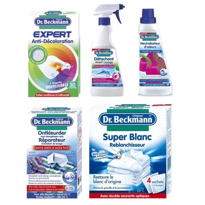 Dr Beckmann - Gamme complète soin du linge
