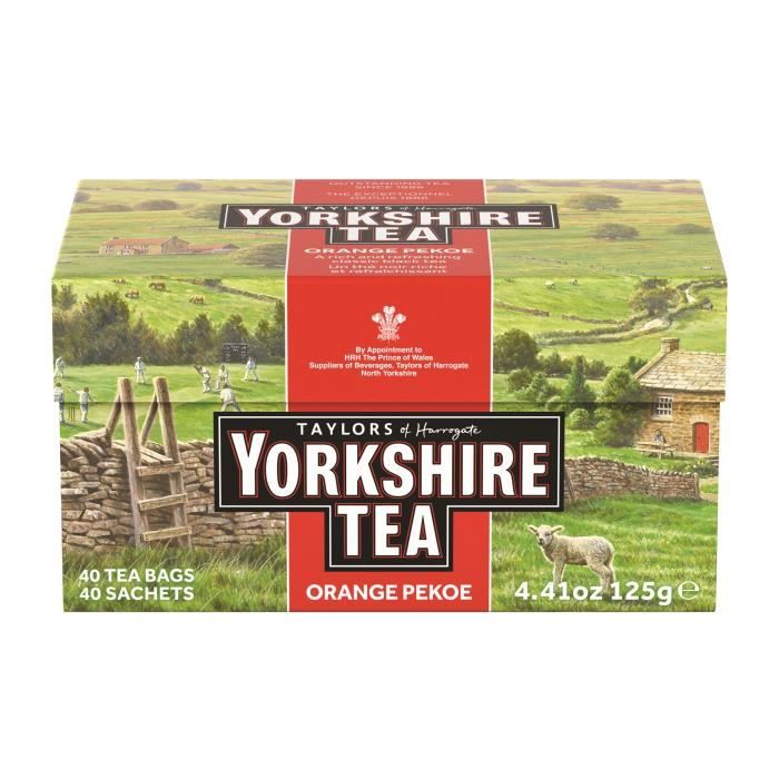 TAYLORS Thé Yorkshire - 40 sachets - 125 g