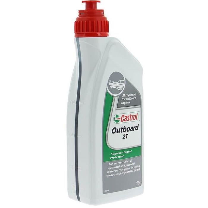 CASTROL Huile-Additif Outboard 2T - Minerale / 1L