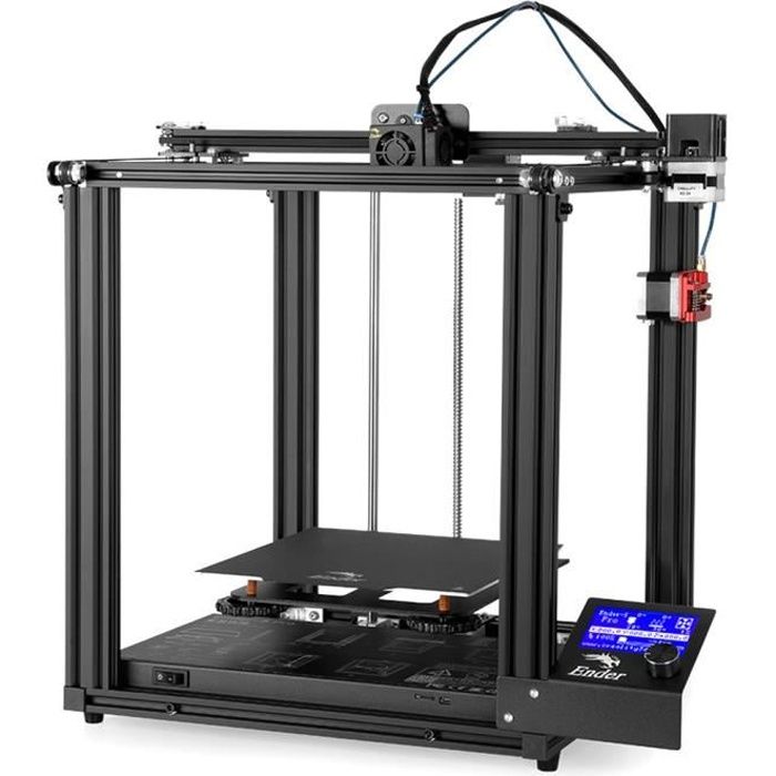 Imprimante 3D Creality 3D Ender-5 Pro 220 x 220 x 300 mm avec carte mère silencieuse / plate-forme amovible / double Y-Axis