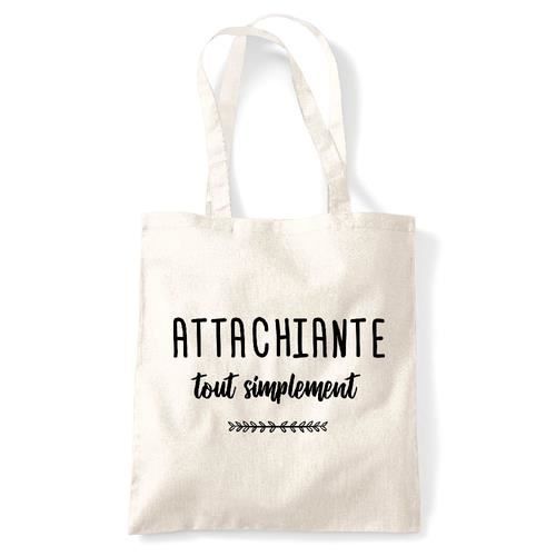 Tote bag - Coton - Creme Naturel GS ATTACHIANTE TOUT SIMPLEMENT