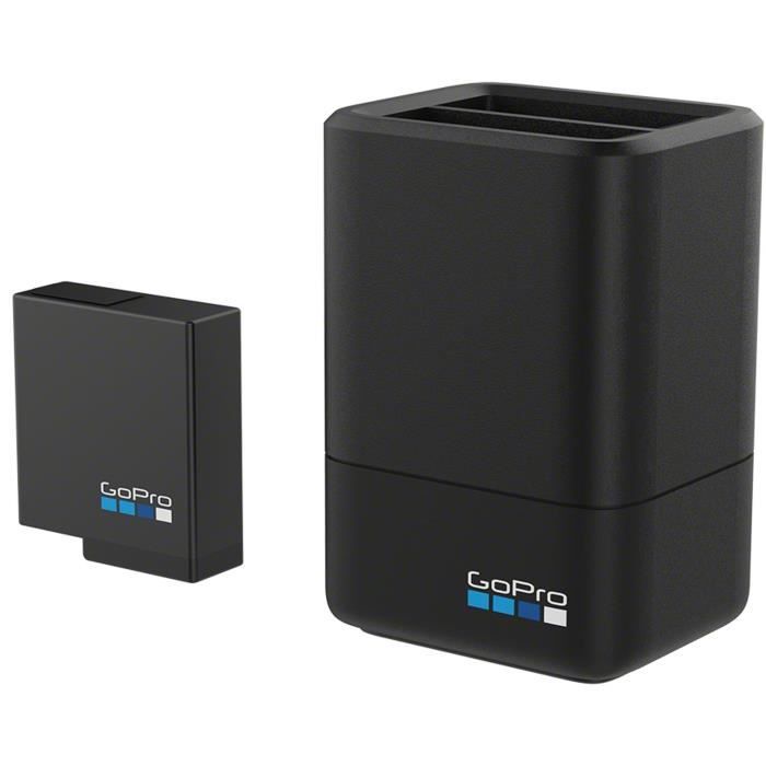 GOPRO AADBD-001 Chargeur de batterie double et batterie (HERO7 Black)