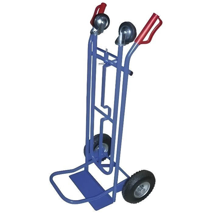 HAILO Diable manutention transformable en chariot - Chargement 250 kg