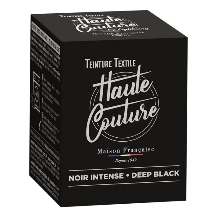 Teinture textile haute couture noir intense 350g
