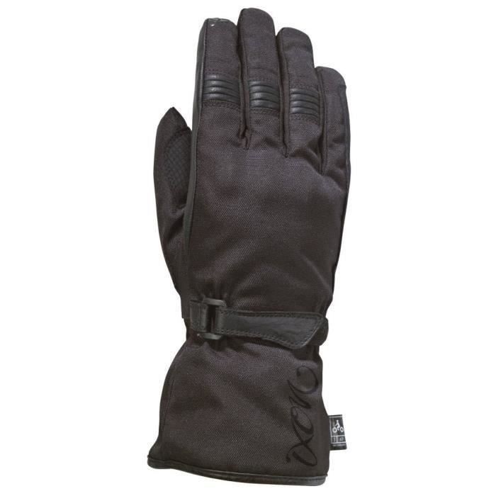 IXON Gant de moto Pro Rush lady- Femme - Noir.Homologué EPI (loi du 20/11/2016)