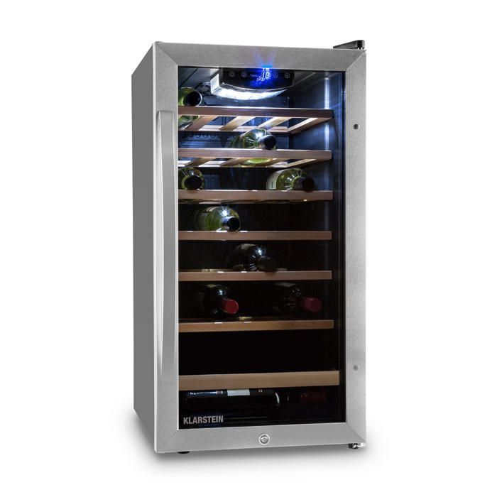 Cave à vin réfrigérée - Klarstein Vivo Vino 26 - 26 bouteilles - 88 litres