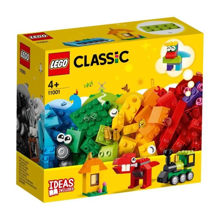LEGO® Classic 11001 Des Briques Et Des Idées Cadeau Et Jeu De Construction Pour Enfants De 4 Ans Et +