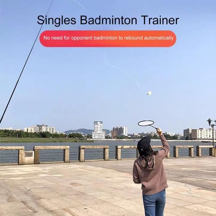 Ensemble de dispositif Raquette de Badminton Entraînement