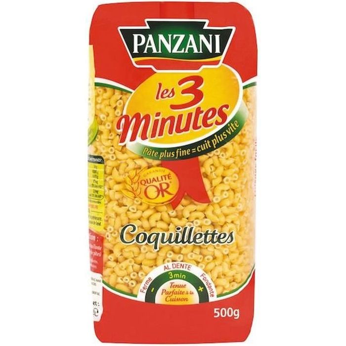 Cuisson rapide coquillettes 500 g Panzani