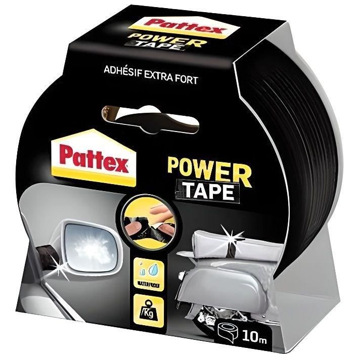Adhésif super puissant Power tape Pattex Noir L10m