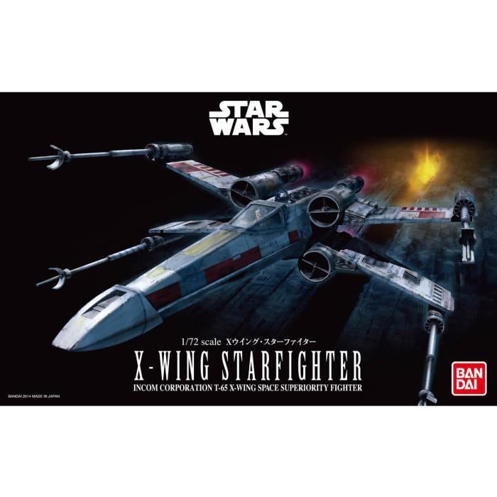 Maquette Star Wars : X-Wing Starfighter Coloris Unique