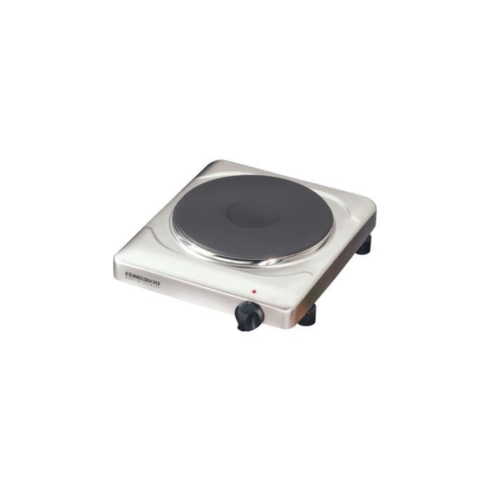 Rommelsbacher THS 2022-E, Dessus de table, Plaque scellée, Noir, Blanc, Fonte, 2000 W, 22 cm