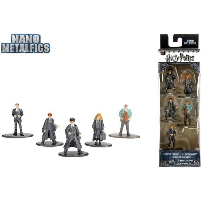 MAJORETTE Harry Potter Set 5 Figurines Métal - 4 Cm