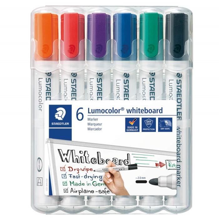 Staedtler Compas technique à réglage rapide et micrométique en composite métal-plastique, Coffret avec mine et adaptateur universel