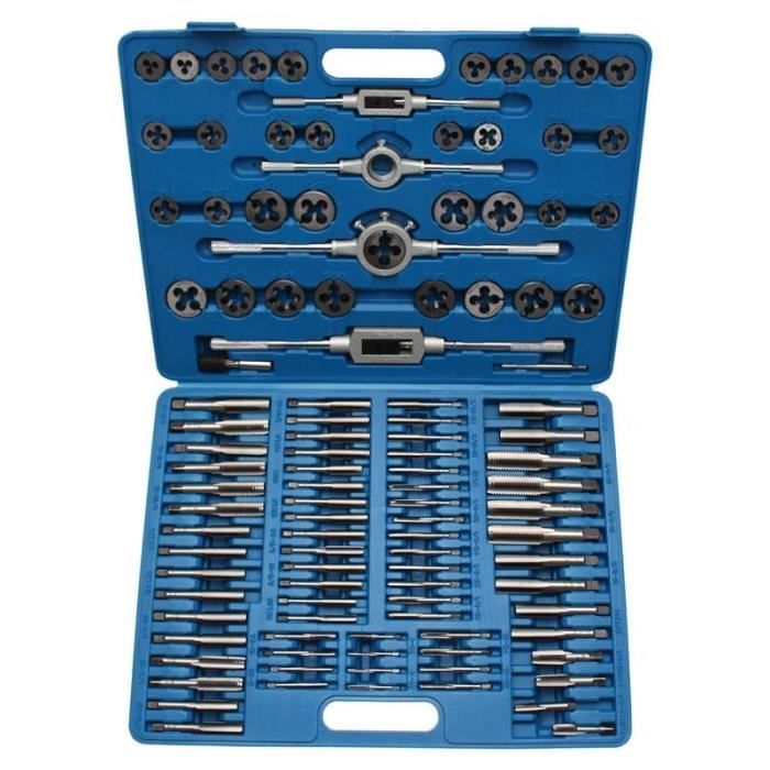 Jeu de tarauds métrique 110 pièces