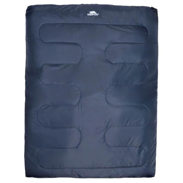 TRESPASS Sac de couchage double CATNAP - Marine