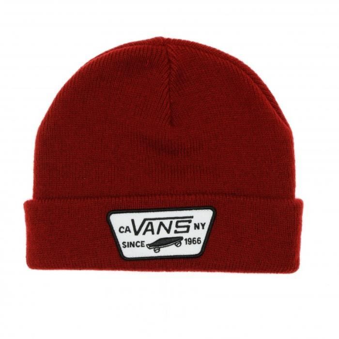 Bonnet Rouge Adulte Vans By Milford Beanie