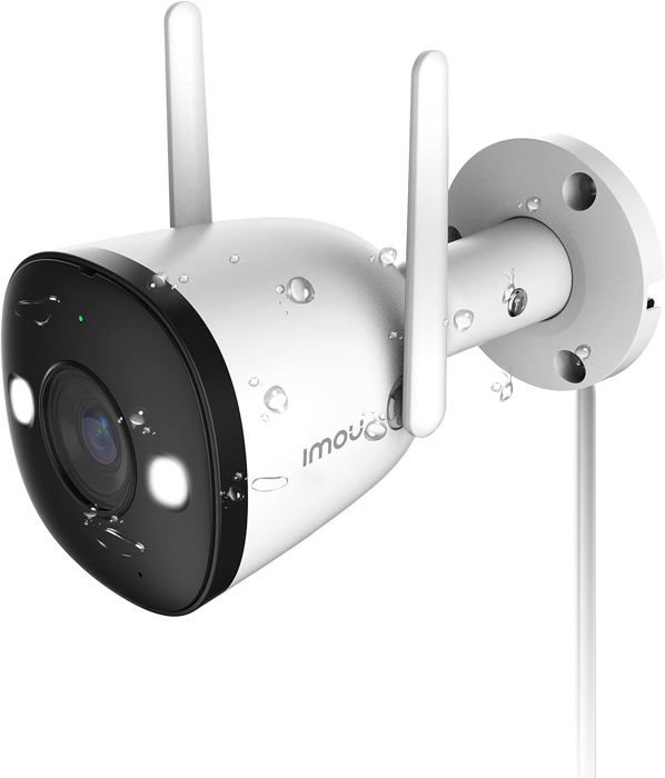 Caméra Extérieure OSRAM SMART+ WiFi 4MP 2K - Vision Nocturne 10m - IP67 - Audio Bidirectionnel - Compatible Alexa Et Google Home - 8
