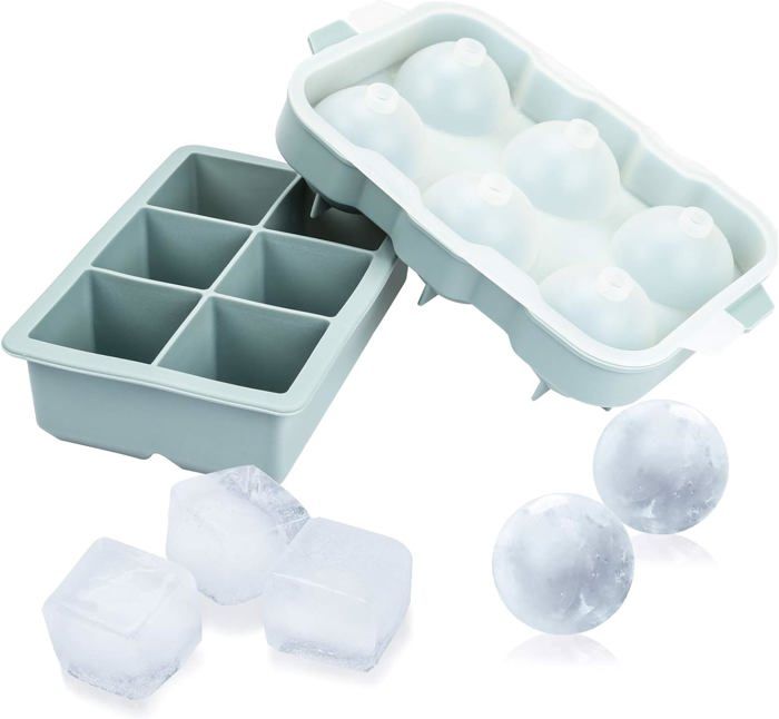 Moule,Bac à Glaçons En Silicone De Qualité Alimentaire, 24 Grilles