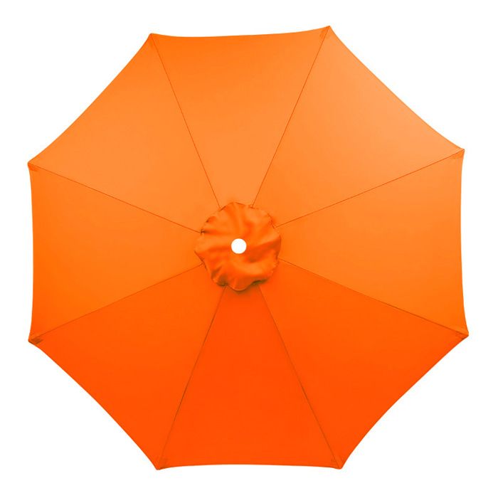 Auvent de remplacement pour parasol de terrasse parasol de marché remplacement de table extérieure – 3M orange