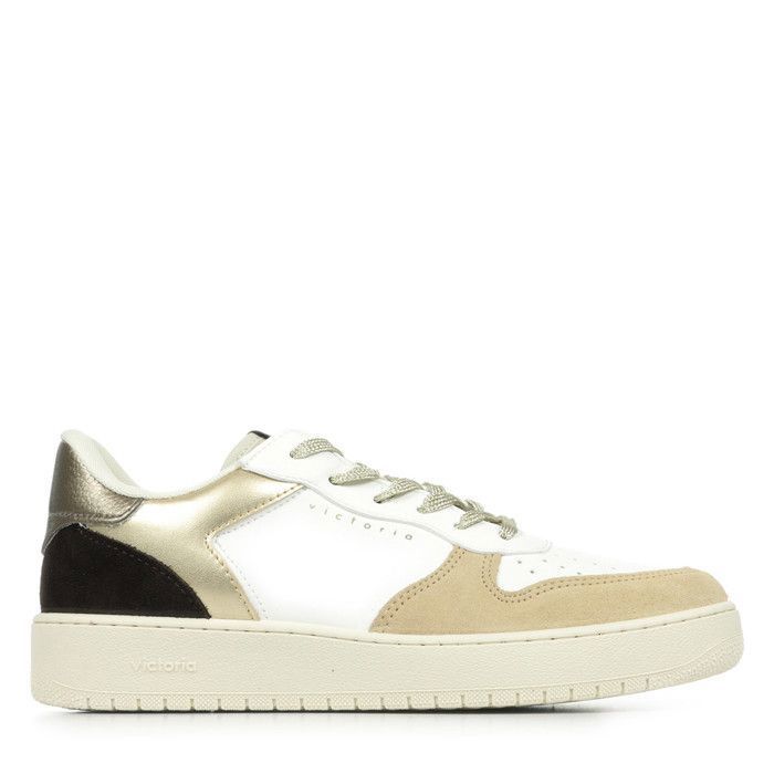 884 Baskets daim et métal femme Victoria Madrid
