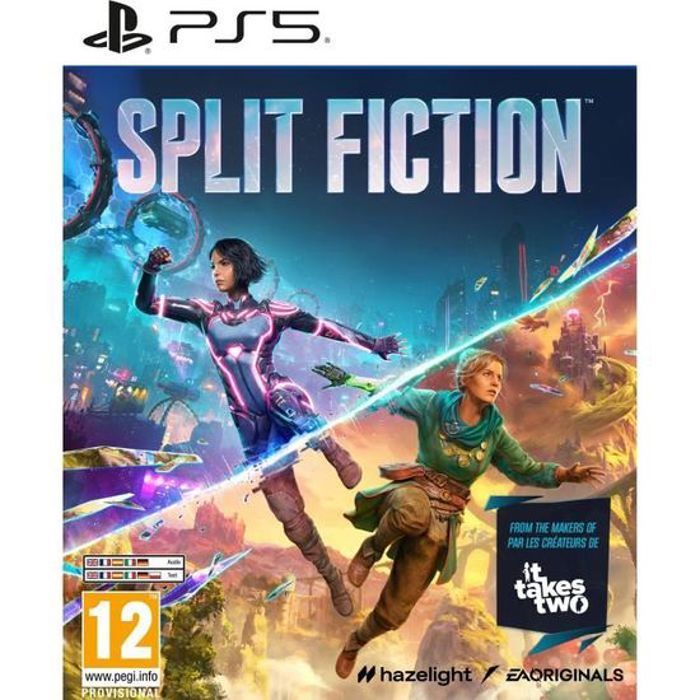 Jeu PS5 - ELECTRONIC ARTS - Split Fiction - Aventure coopérative - Blu-Ray - Neuf sous blister